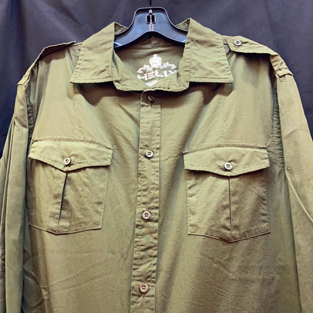 Army Green Men’s Shirt